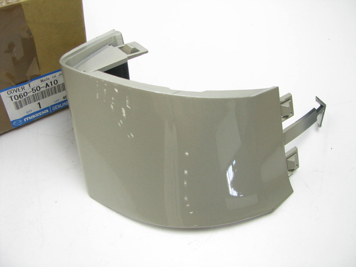 New FRONT Bumper Tow Eye Hook Cover Panel Silver OEM For 2001-02 Mazda Millenia