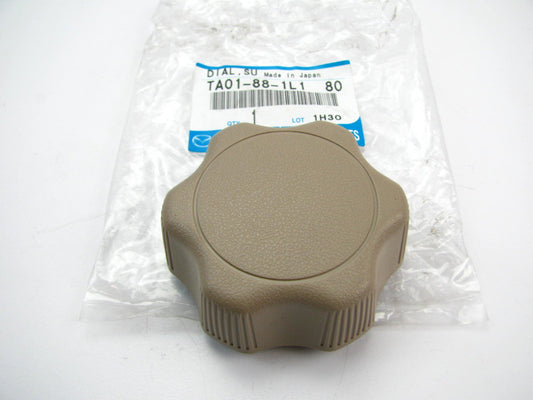 New Genuine OEM Seat Adjust Dial Knob For 1998-2002 Mazda 626 (Beige Color)