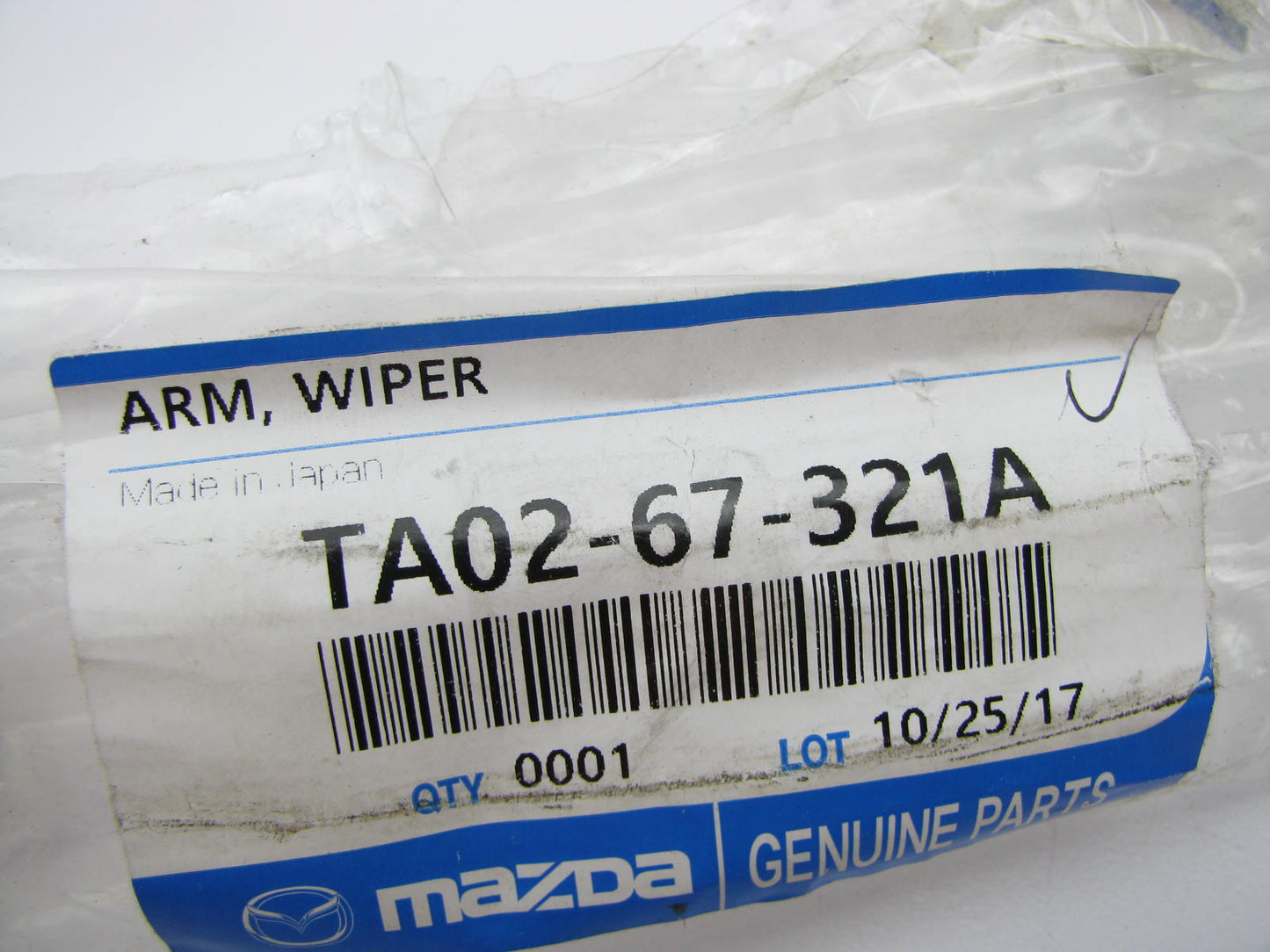 NEW - OEM Mazda TA02-67-321A Front Right Windshield Wiper Arm 1995-2002 Millenia