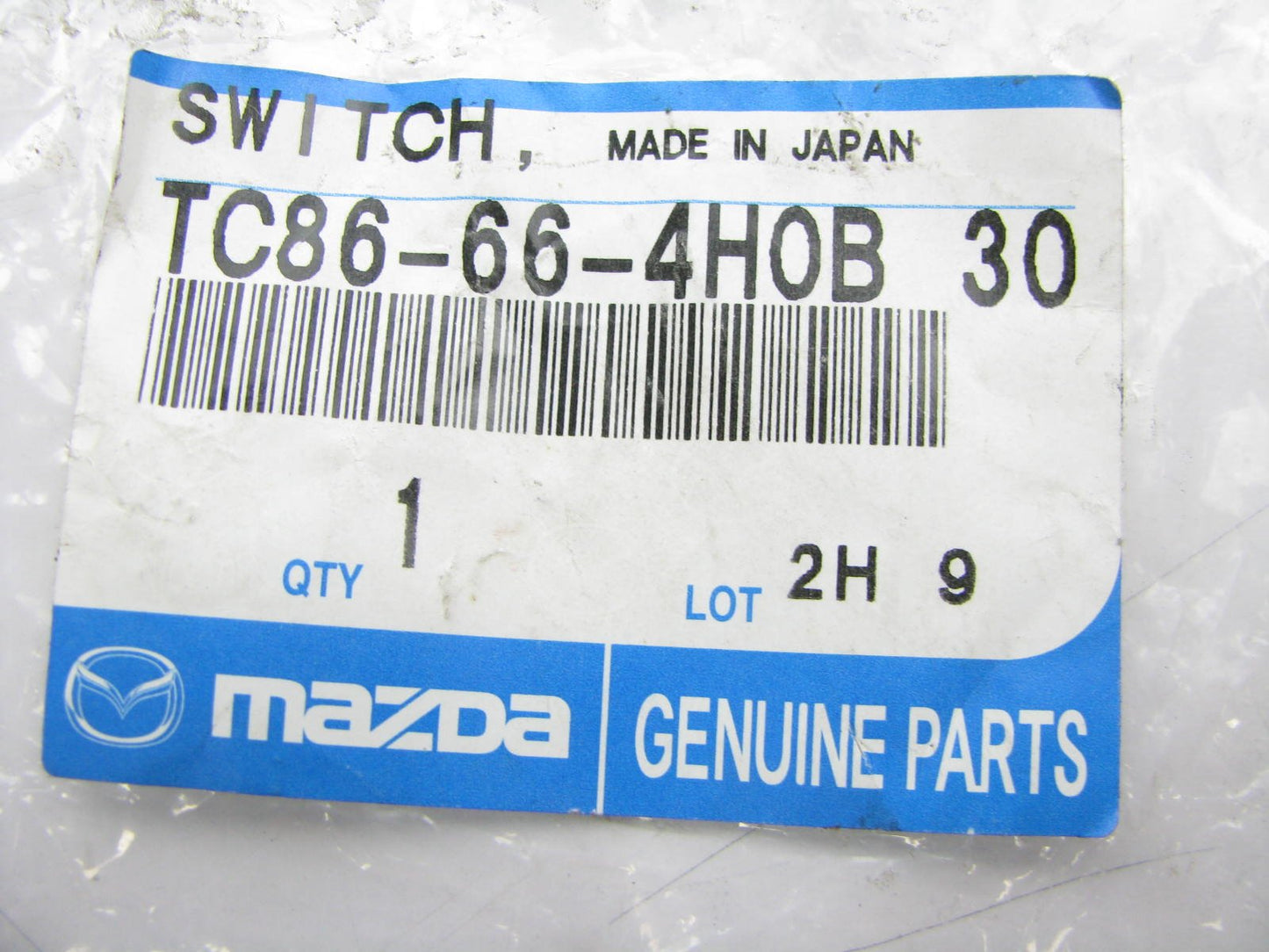 NEW GENUINE OEM Mazda TC86664H0B30 Hazard Switch Button For 1999-2002 Millenia