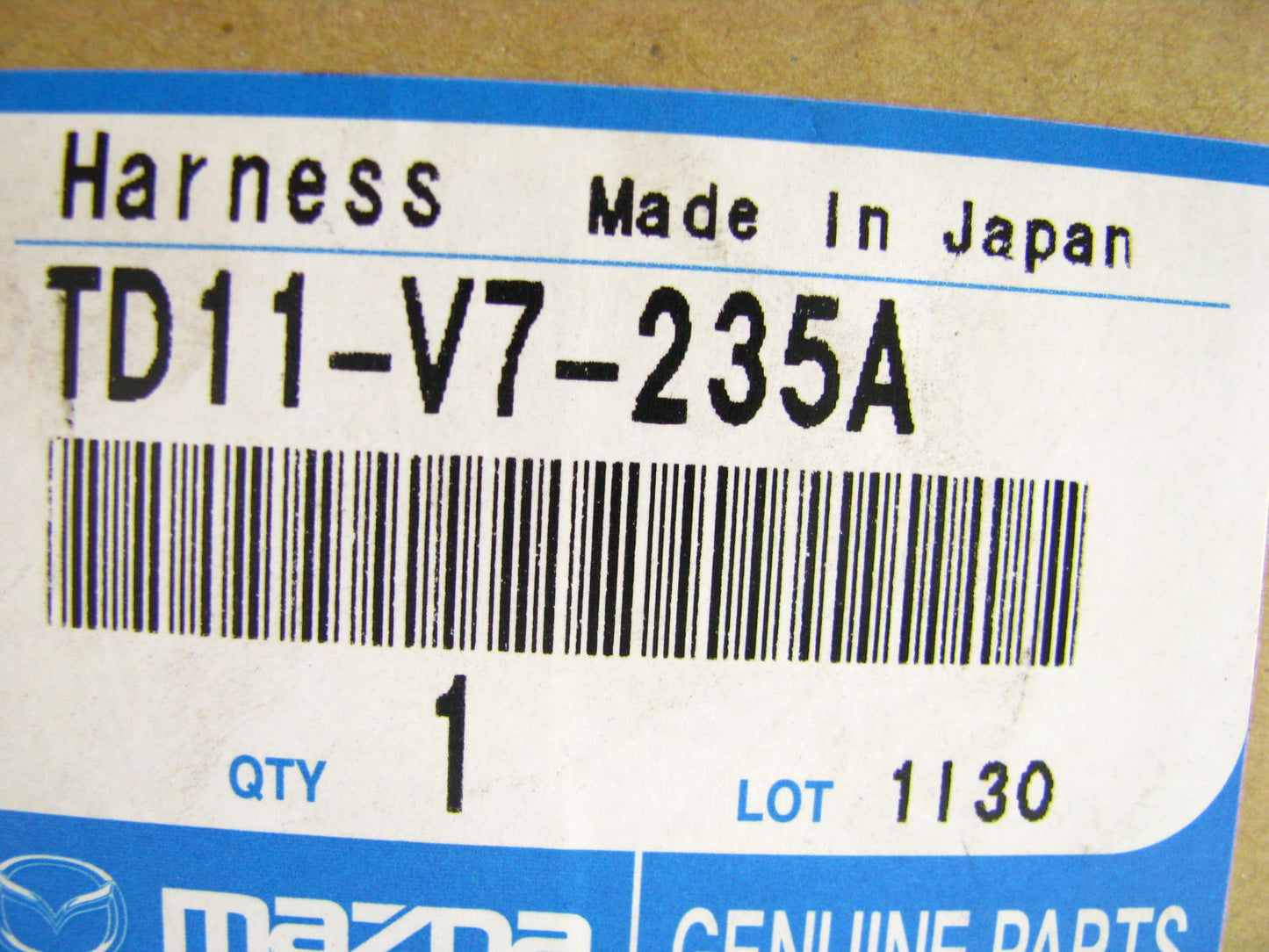 NEW TD11-V7-235A Fog Light Lamp Harness ONLY Installation Kit 07-12 Mazda CX-9