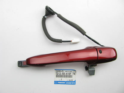 NEW - OEM TD1258410F74 Front Right Door Handle Copper Red 2008-2009 Mazda CX-9