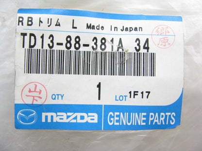 NEW OEM TD13-88-381A34 FRONT LEFT Seat Back Leather Cover SAND 07-09 Mazda CX-9