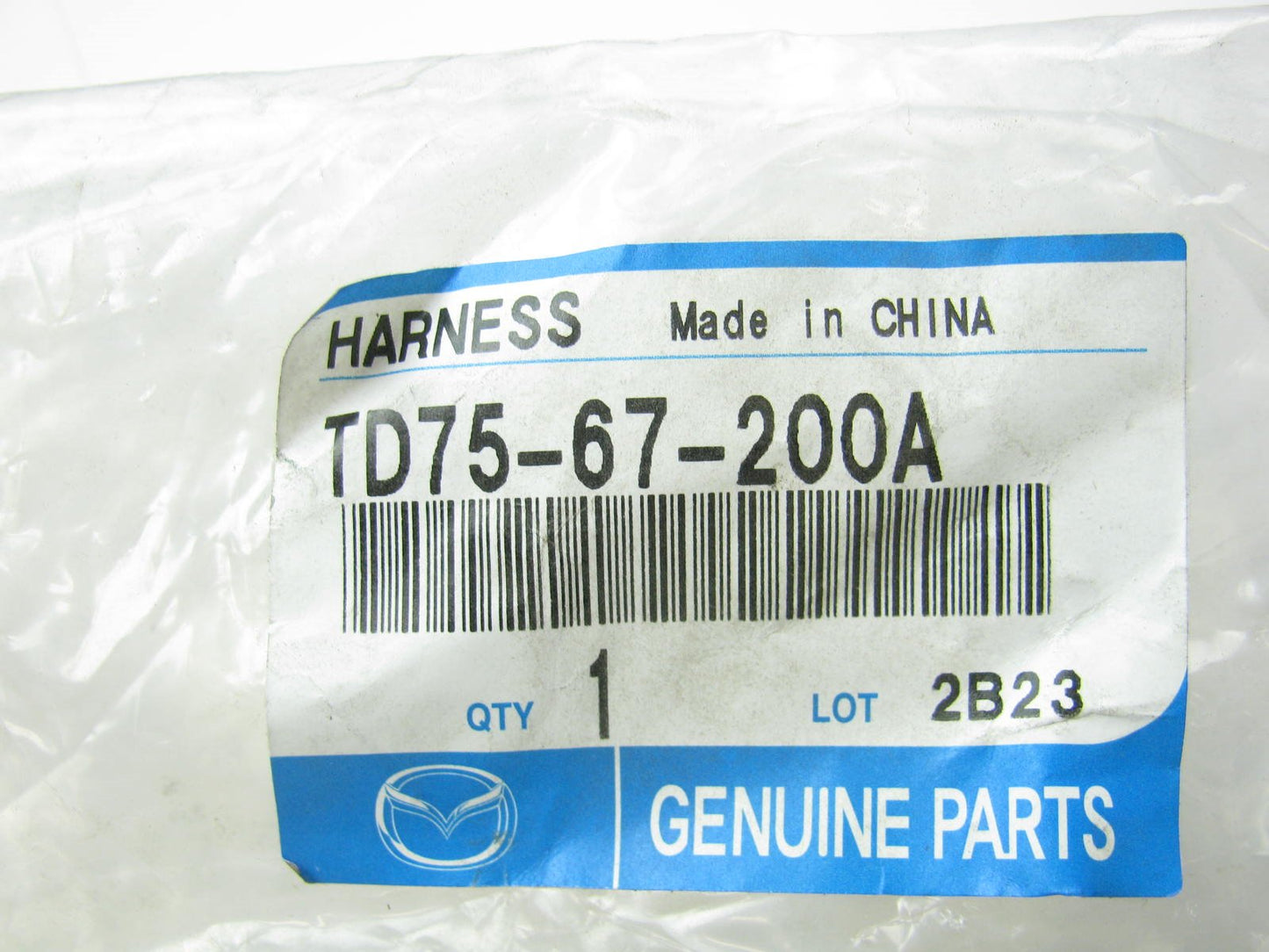 NEW - OEM TD7567200A Front Right Door Wiring Harness For 2007-2009 MAZDA CX-9