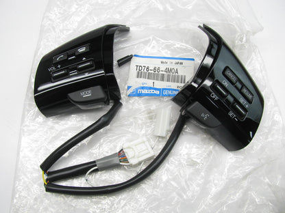 COSMETIC DAMAGE - NEW - OEM Mazda Steering Radio Volume / Cruise Control Switch