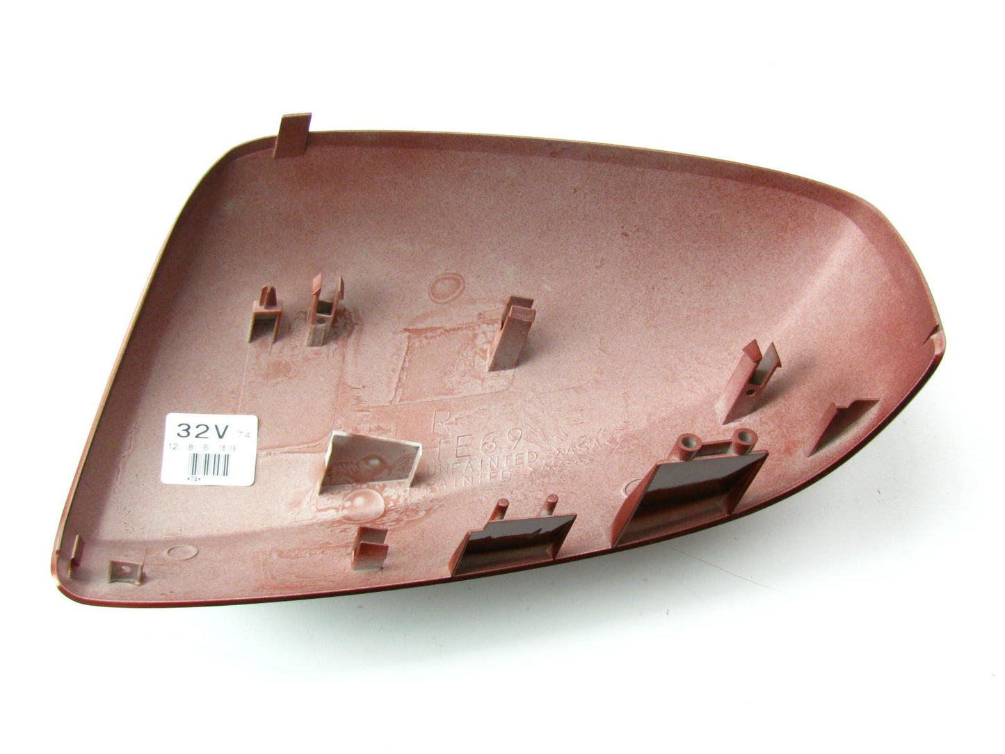 New Right Side View Door Mirror Cover Cap Copper Red - 2010-2012 Mazda CX-9