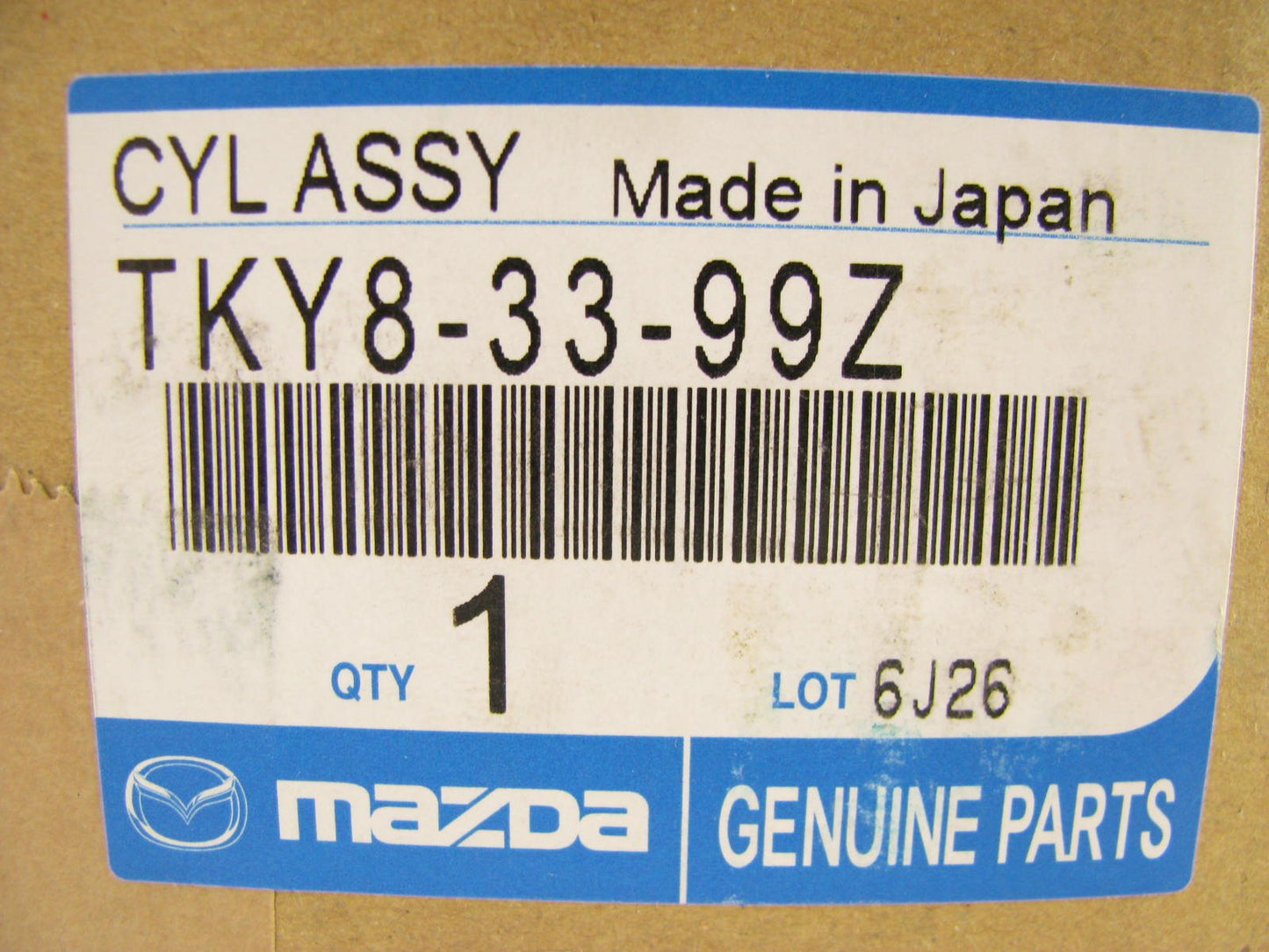 NEW GENUINE FRONT LEFT Brake Caliper OEM 2016-2019 Mazda CX-9 TKY8-33-99Z