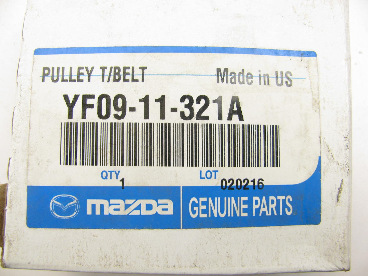 NEW - OEM Mazda YF09-11-321A Crankshaft Crank Timing Gear 2001-2004 Tribute 2.0L