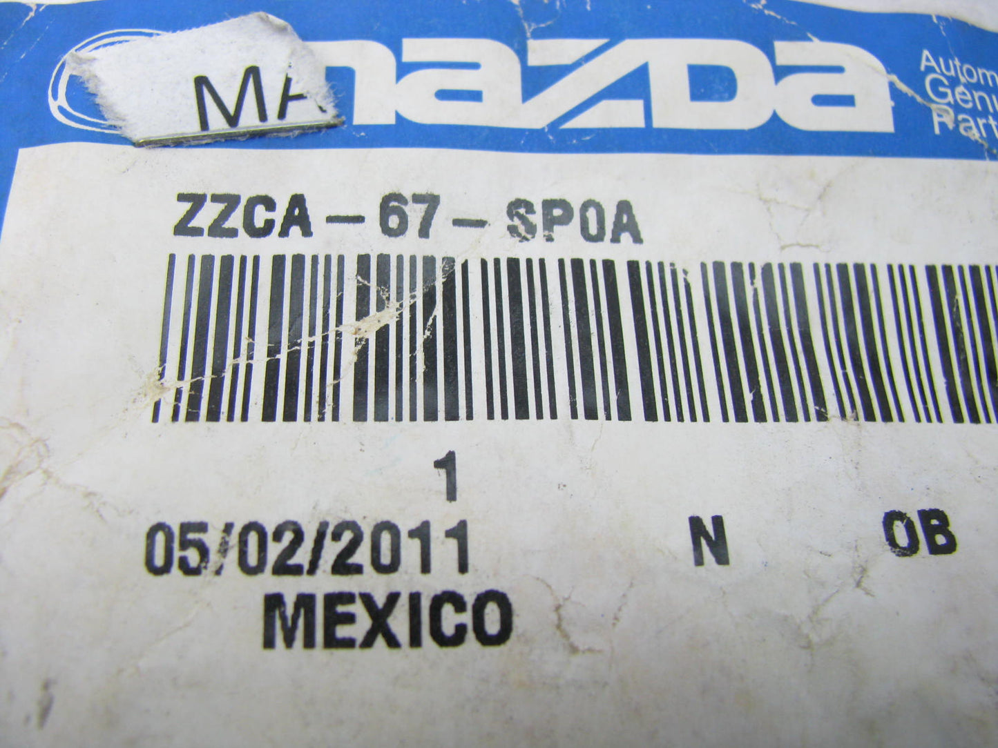NEW - OEM Mazda ZZCA67SP0A Seat Track Position Sensor 2008-2011 Tribute