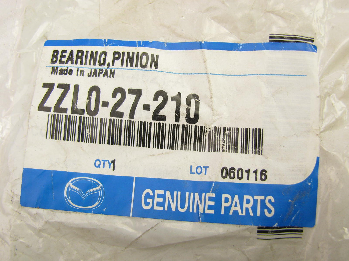 NEW - OEM Mazda ZZL0-27-210 Differential Pinion Bearing