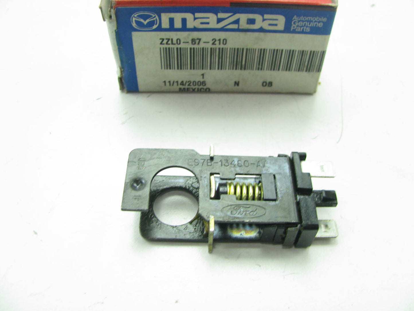 NEW - OEM Mazda ZZL0-67-210 Brake Light Switch - E97B-13480-AA
