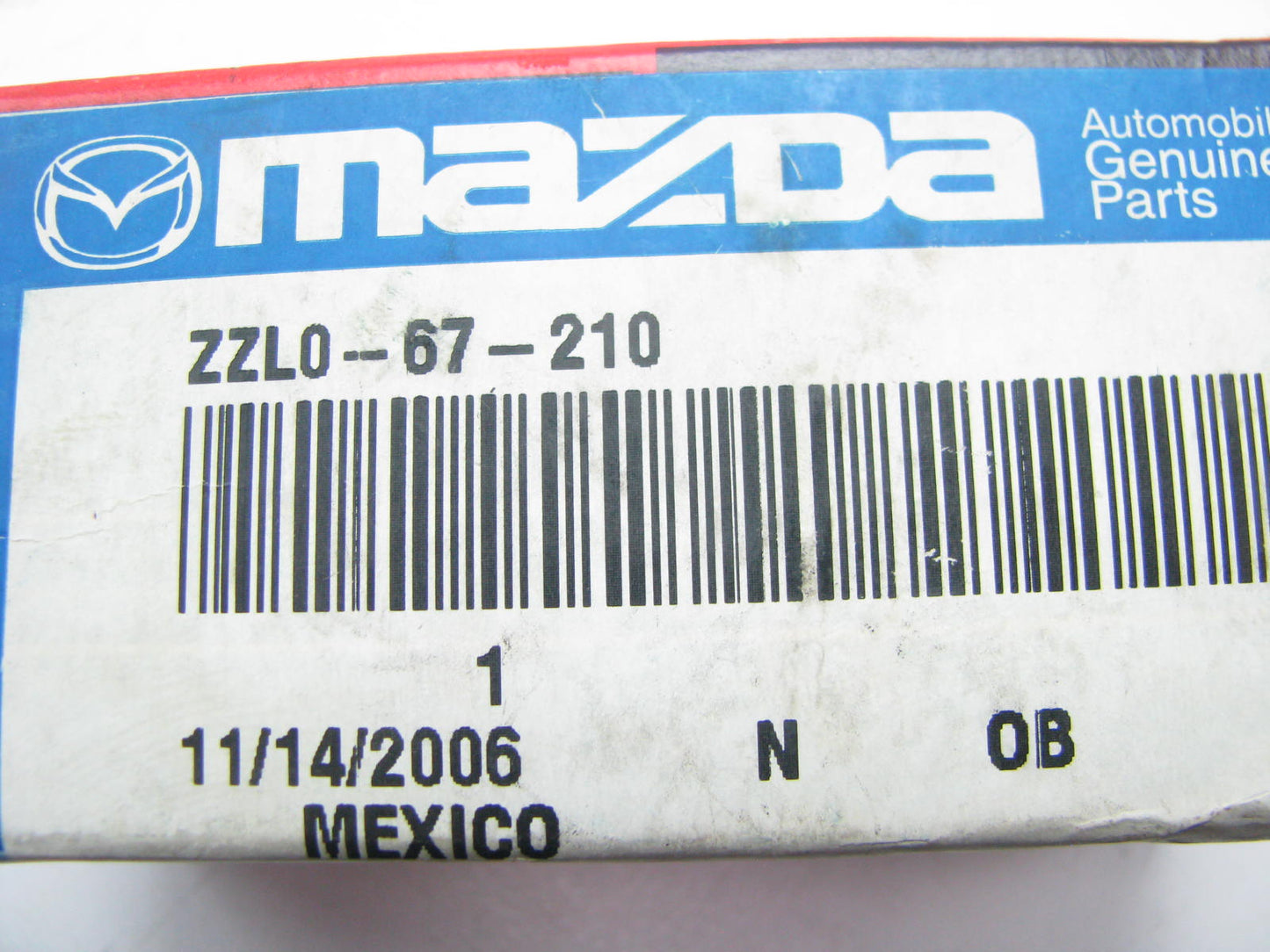 NEW - OEM Mazda ZZL0-67-210 Brake Light Switch - E97B-13480-AA