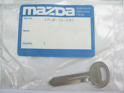 NEW GENUINE Key Blank OEM Mazda ZZL0-76-201
