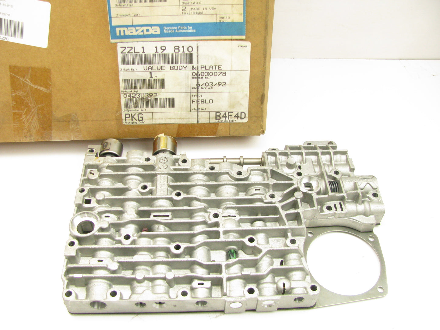 New OEM Mazda Ford 4R55E Automatic Trans Valve Body ZZL1-19-810  P88GT-7A101-ACR