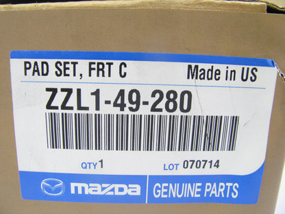 NEW - OEM Mazda ZZL1-49-280 Front Disc Brake Pads 1994-1997 B4000