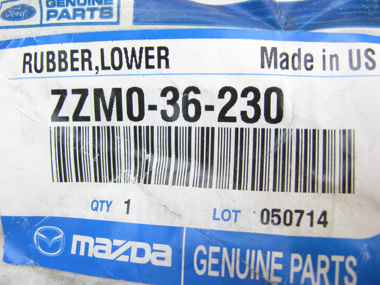 NEW GENUINE LOWER Cab Rubber Mount OEM Mazda ZZM0-36-230