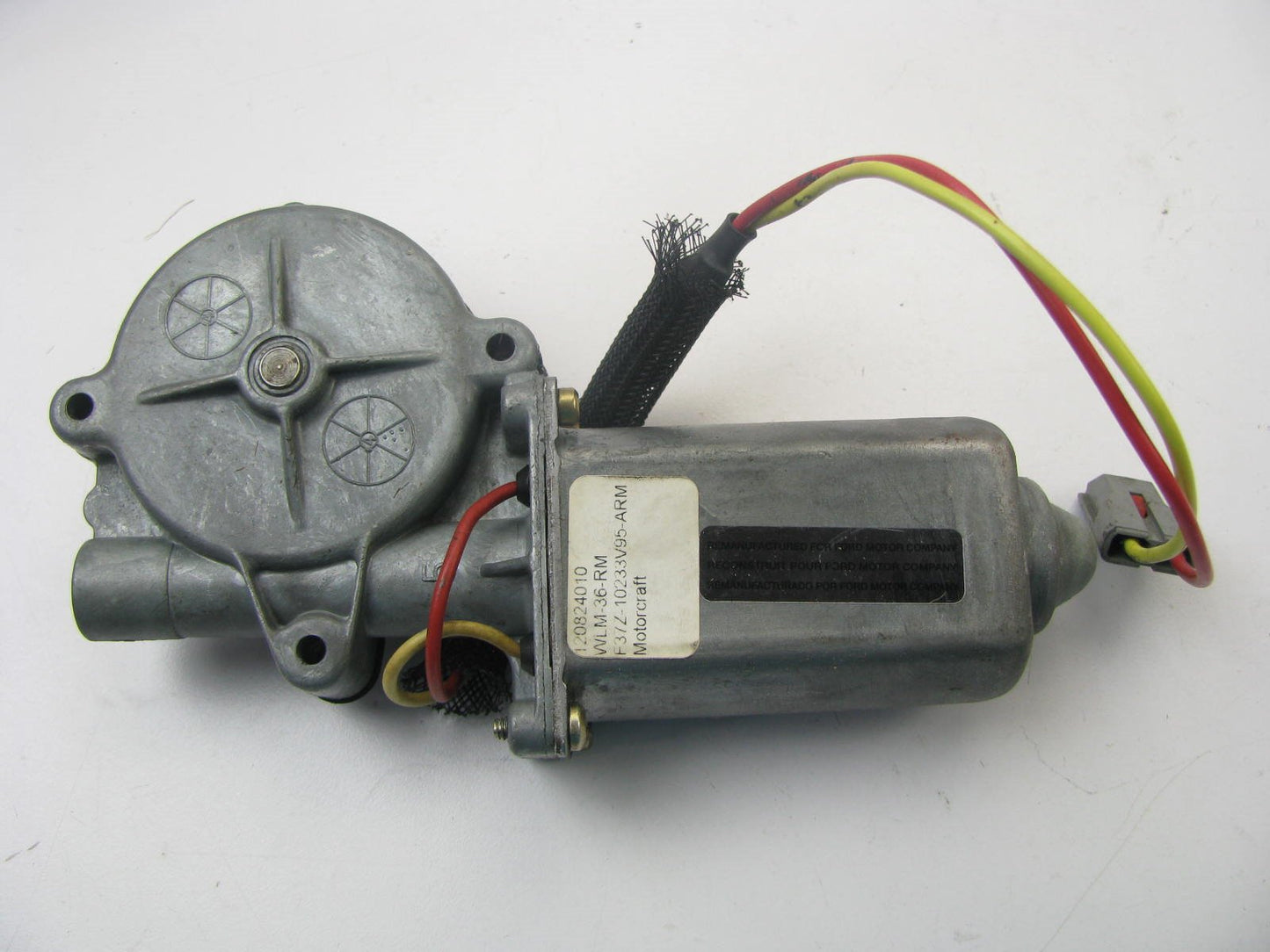 NEW GENUINE LEFT Drivers Side Power Window Motor OEM Mazda ZZM0-59-526R-0A