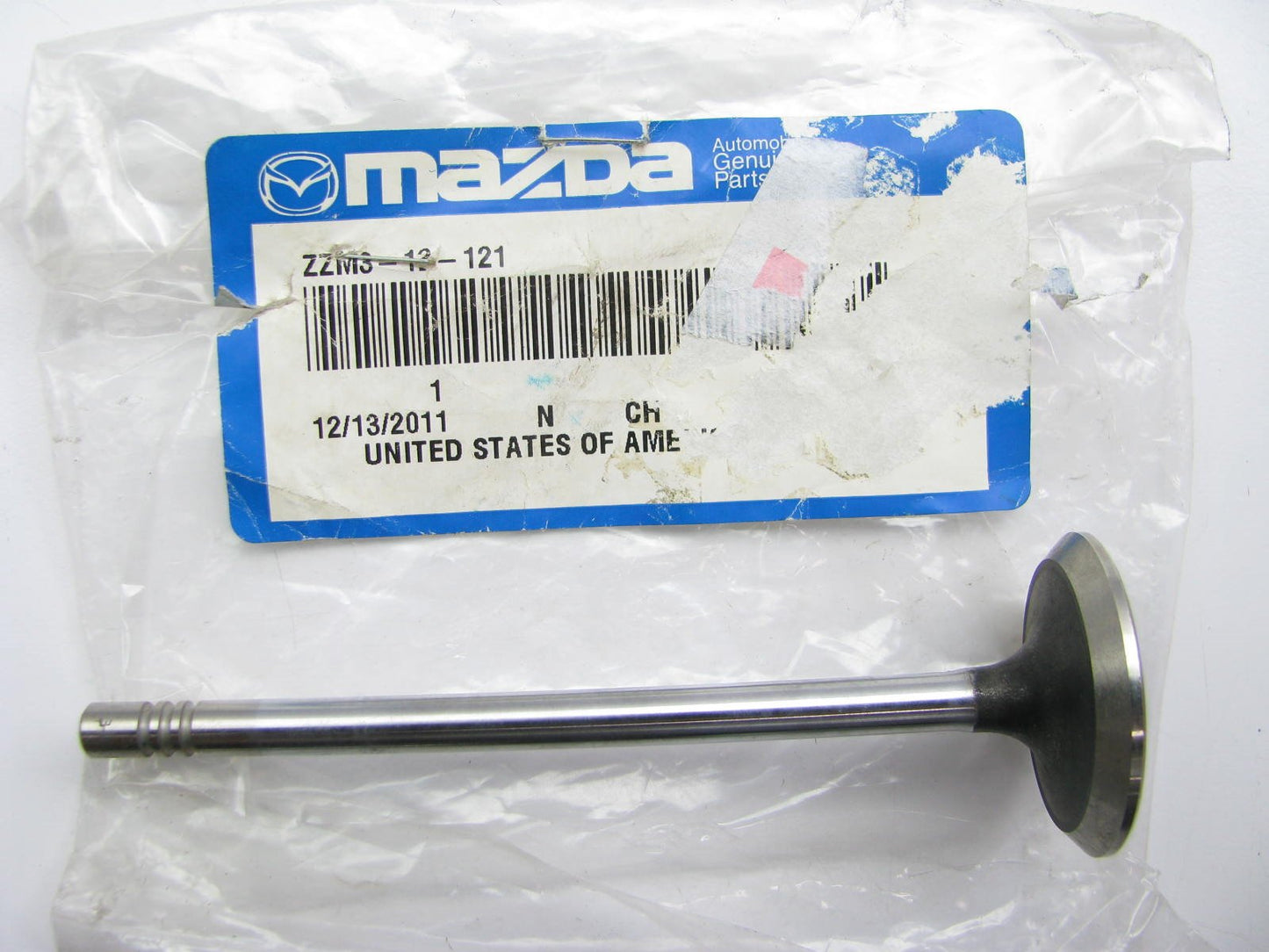 NEW Mazda Engine Exhaust Valve OEM For 1994-97 B2300, 1998-01 B2500 ZZM3-12-121