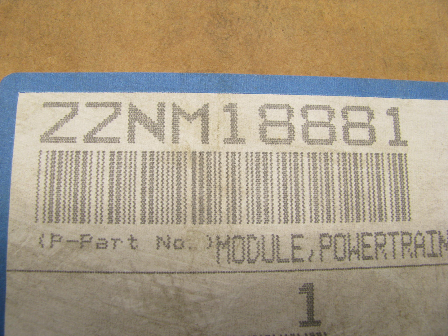 NOS OEM  Engine Control Module ZZNM18881 / F57F-12A650-CBB