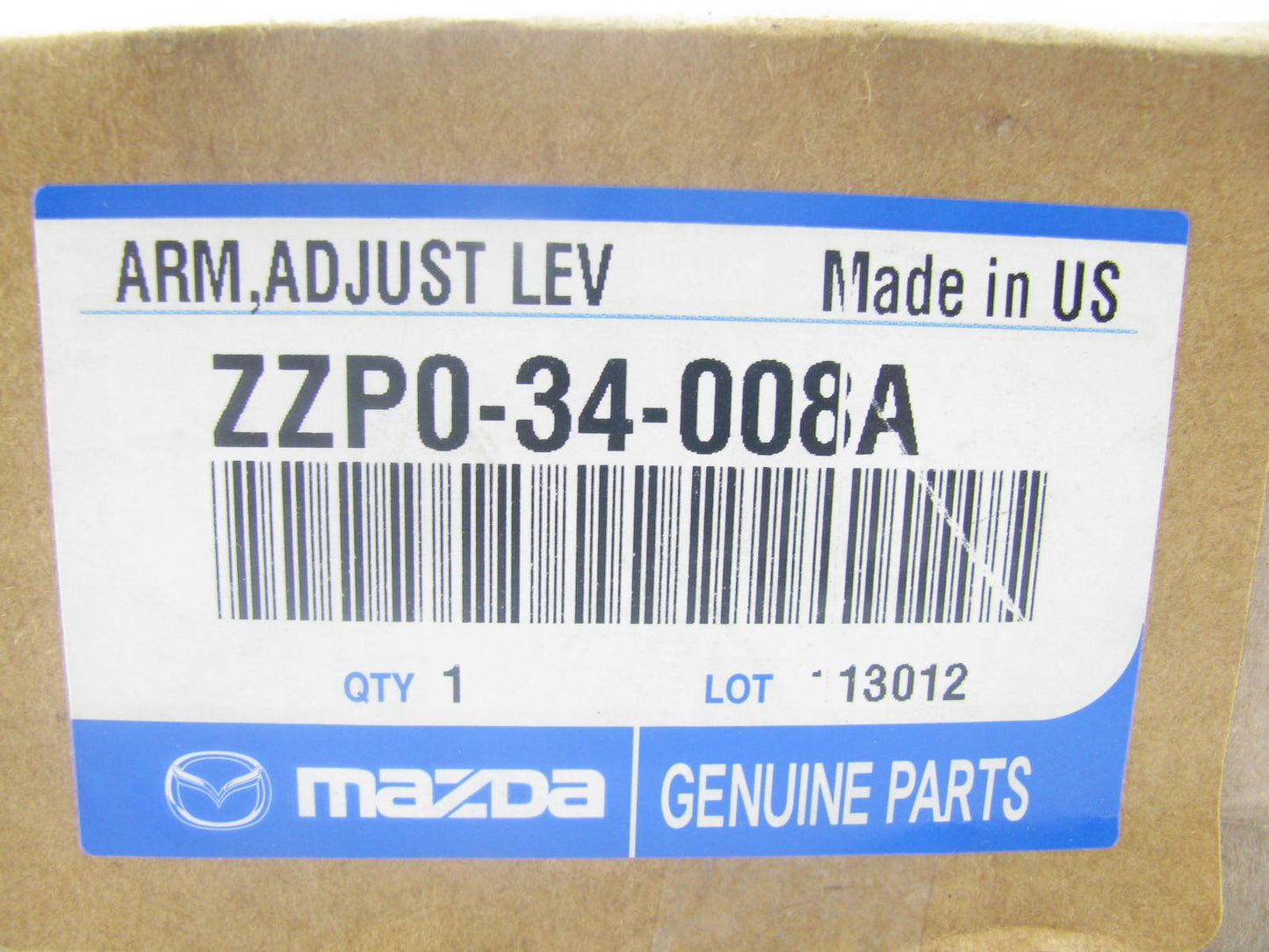 NEW - OEM Front Torsion Bar Adjuster Lever For 2001-09 Mazda 2300, 98-07 B3000