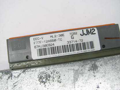 NEW OEM F77F-12A650-TC Engine Computer Control Module 1997 B4000, Ranger 4.0L-V6