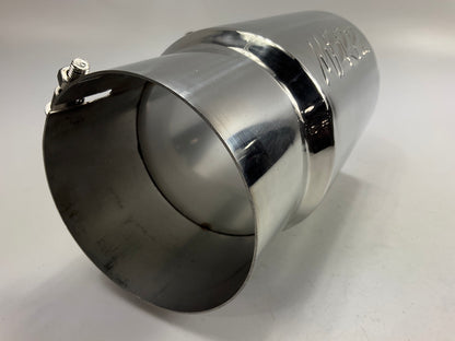 MBRP T5074 6'' OD Outlet Dual Wall Angled Exhaust Tip - 12'' Long, 5'' Inlet