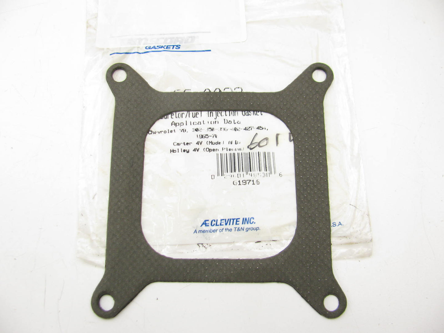 Mccord 66-0032 Carburetor Mounting Gasket