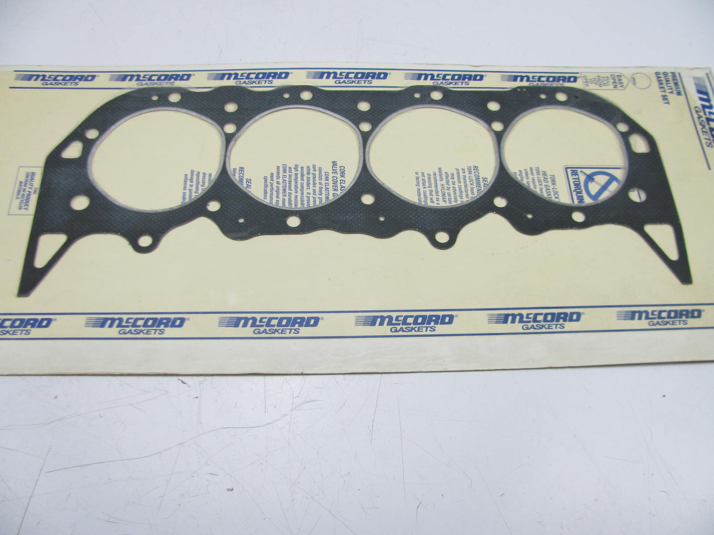 Mccord 6890M Engine Cylinder Head Gasket For 1985-1990 Chevrolet GMC 427 454-V8