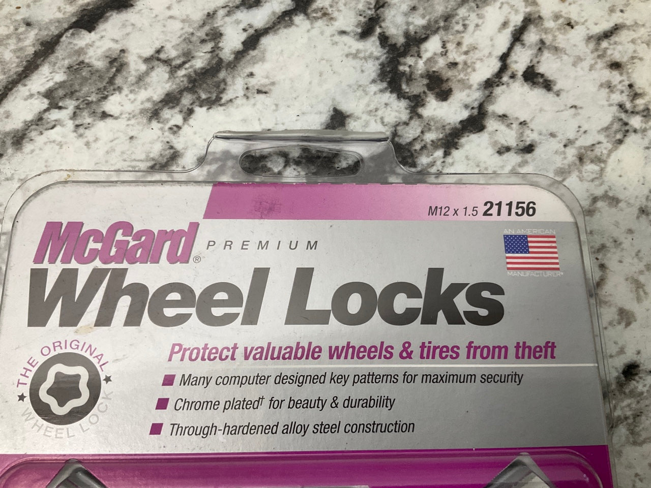 McGard 21156 Chrome Regular Shank Wheel Lock Set (M12 X 1.5)