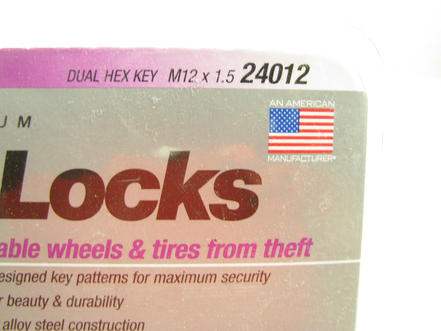 Mcgard 24012 Wheel Lock Set Kit - Under Hub Cap Style, M12 X 1.5 / 4 PC