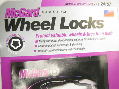 Mcgard 24157 Wheel Lock Set Kit (M12 X 1.5 Thread Size) - Set Of 4