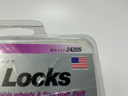 OPEN PACKAGE McGard 24205 Chrome Cone Seat Wheel Locks (M14 X 2.0 Thread Size)