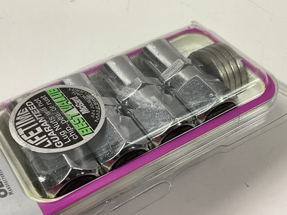 MCGARD 61006 Chrome Racing .746'' Shank Style Lug Nut Set Of 4 (7/16''- 20 Thread)