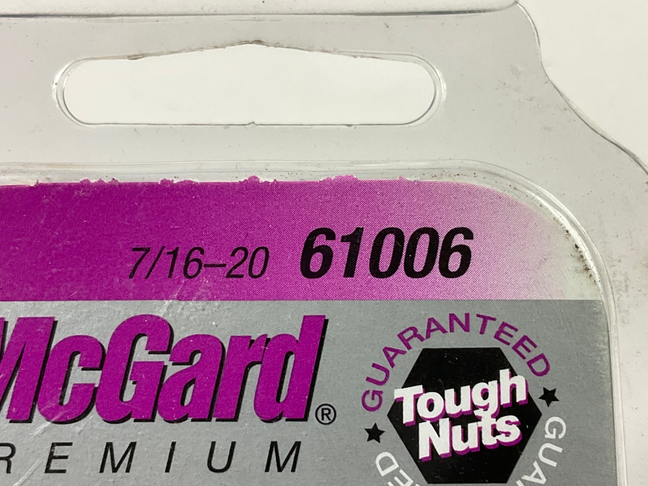 MCGARD 61006 Chrome Racing .746'' Shank Style Lug Nut Set Of 4 (7/16''- 20 Thread)