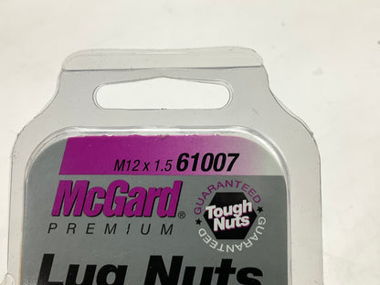 Mcgard 61007 Wheel Lug Nuts - M12 X 1.5 Thread, 3/4'' Shank, 13/16'' Hex, 4/Pack