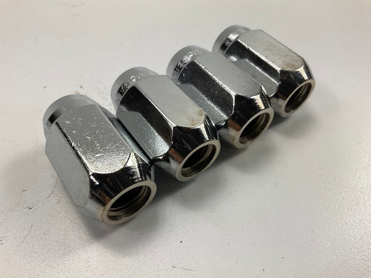 McGard 64002 Chrome Cone Seat Style Lug Nuts (M12 X 1.5 Thread Size), 4 / Pack
