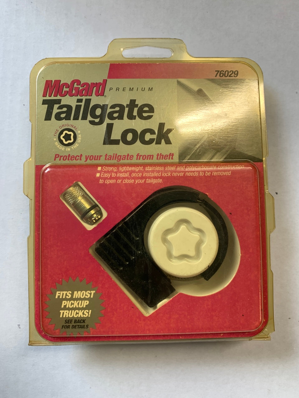 Mcgard 76029 Tailgate Lock Black Premium