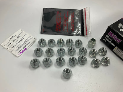 McGard 84519 5 Lug Hex M12x1.5 Wheel Lug Nuts & Lock Install Kit (Under Hub Cap)