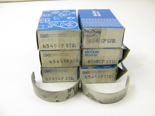 Mcquay-norris 6549CP  STD  Connecting Rod Bearings SET OF SIX