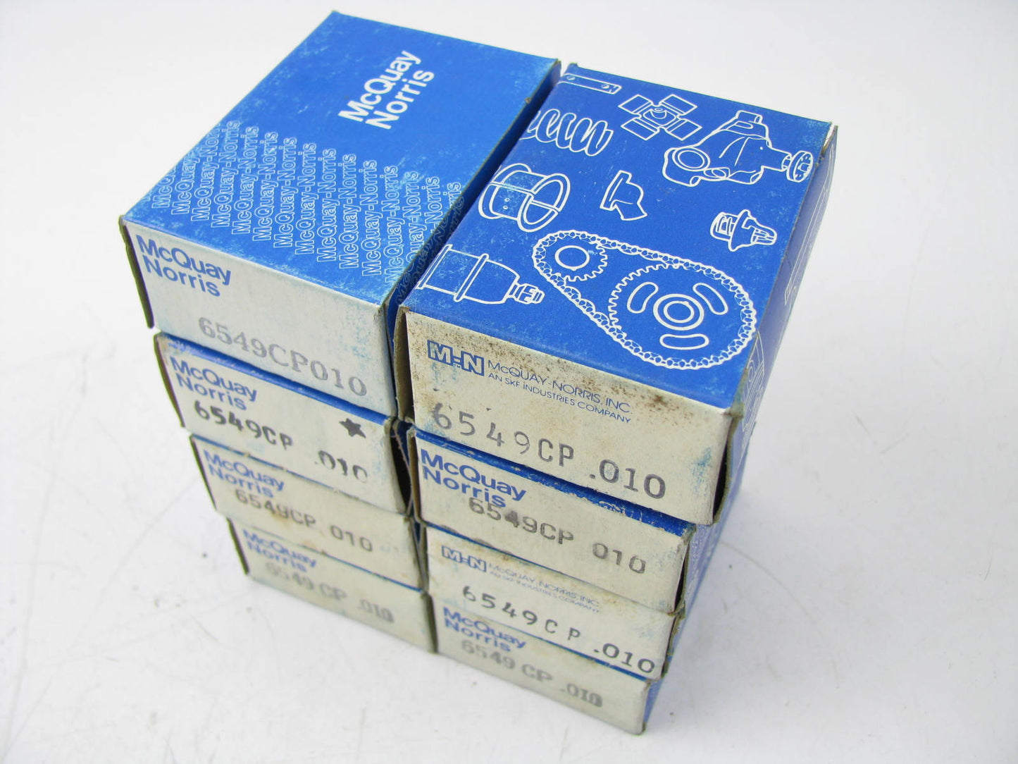 Mcquay-norris 6549CP . 010  Connecting Rod Bearings Set Of Eight