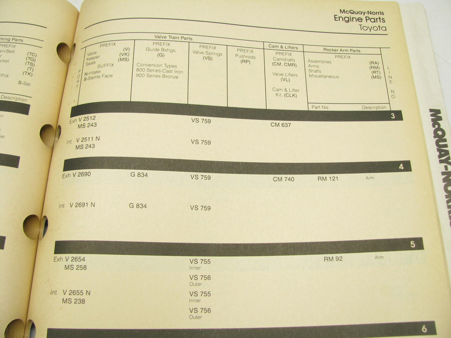 Mcquay-norris A210-210-1 ENGINE PARTS VOL II 1980-1988 Catalog - 170 PAGES