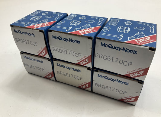 (6) Mcquay BRG6170CP Rod Bearings STD For 60-76 Chrysler 170 198 225 SLANT-SIX