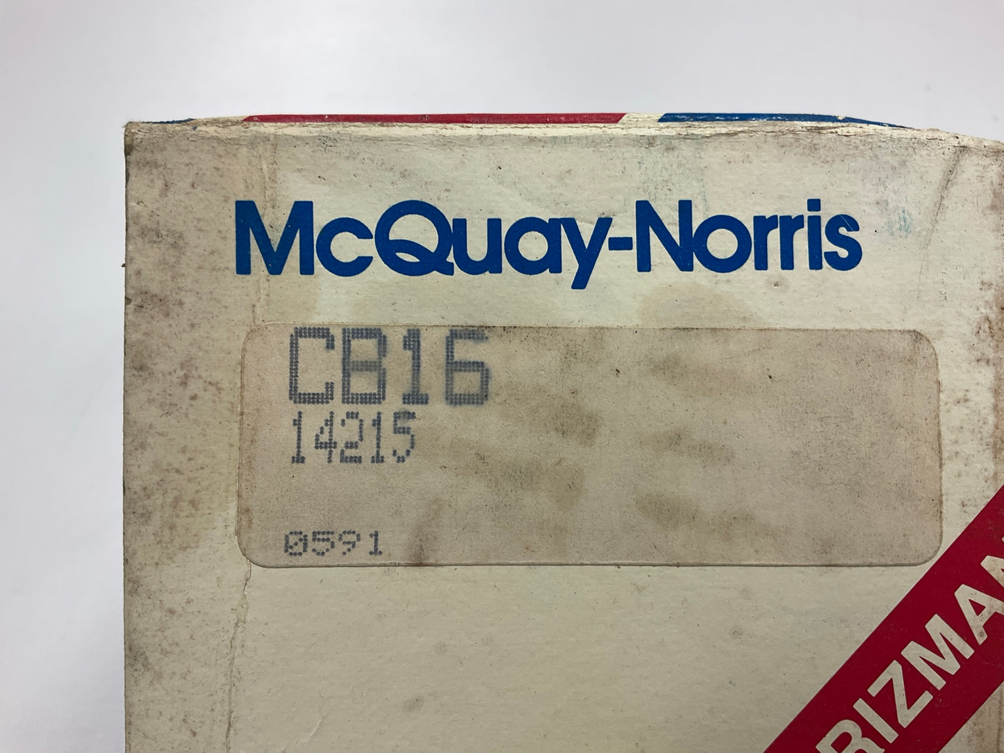 Mcquay-norris CB16 Front Control Arm Jounce Bumper, Bump Stop