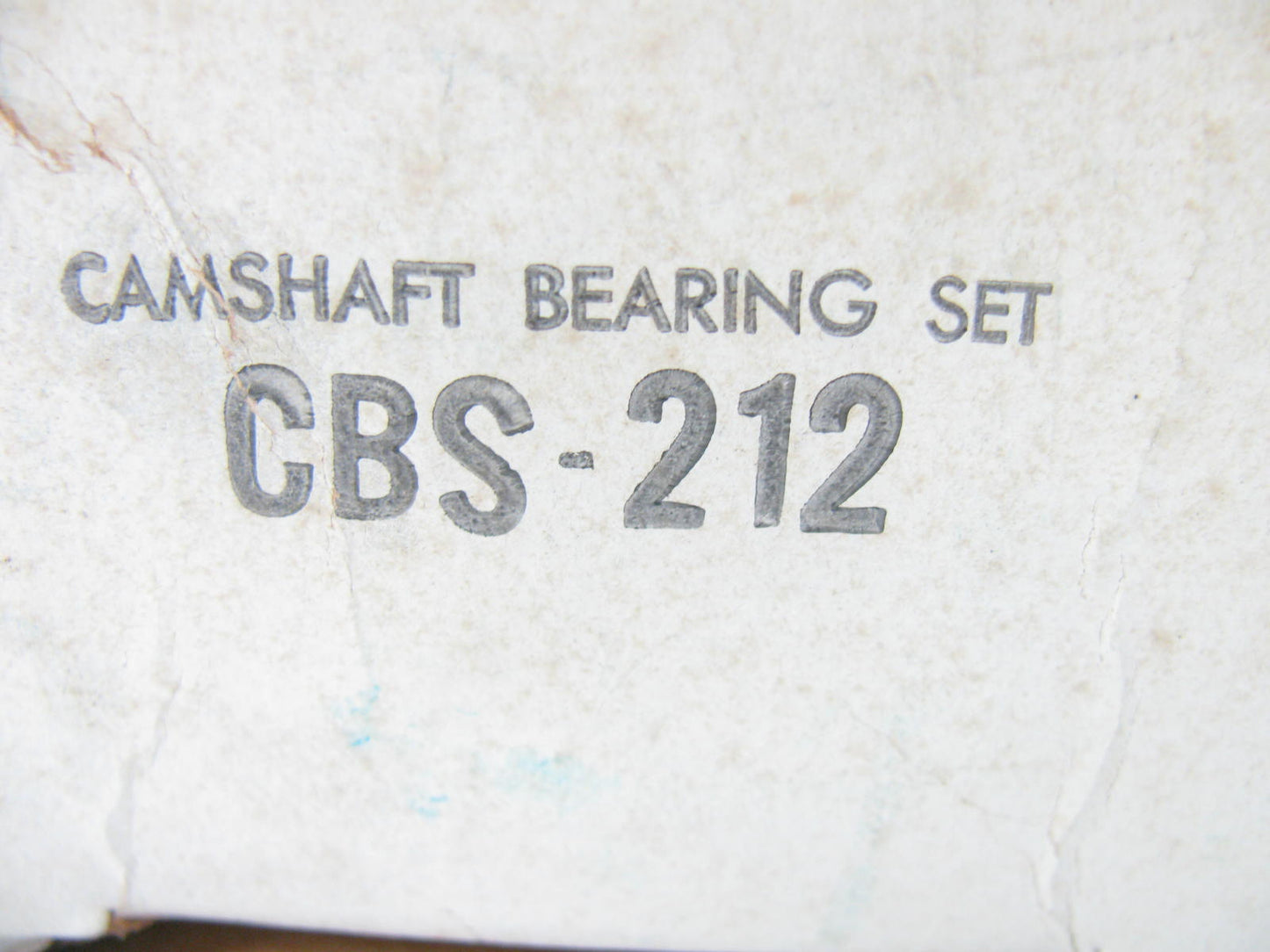 Mcquay-norris CBS212 Engine Camshaft Bearings - Std for 1971-1977 GM 2.0L 2.3L