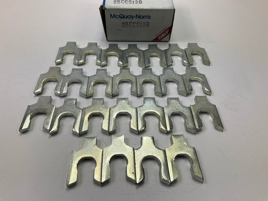 (25) Mcquay-norris CCS120 Alignment Shims, 3/16'' Thick, 0.440'' Slot Opening