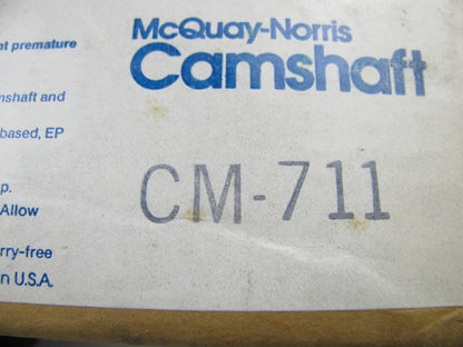 Mcquay-norris CM711 Engine Stock Camshaft  For 1980-1984 VW Jetta 1.6L 1.7L