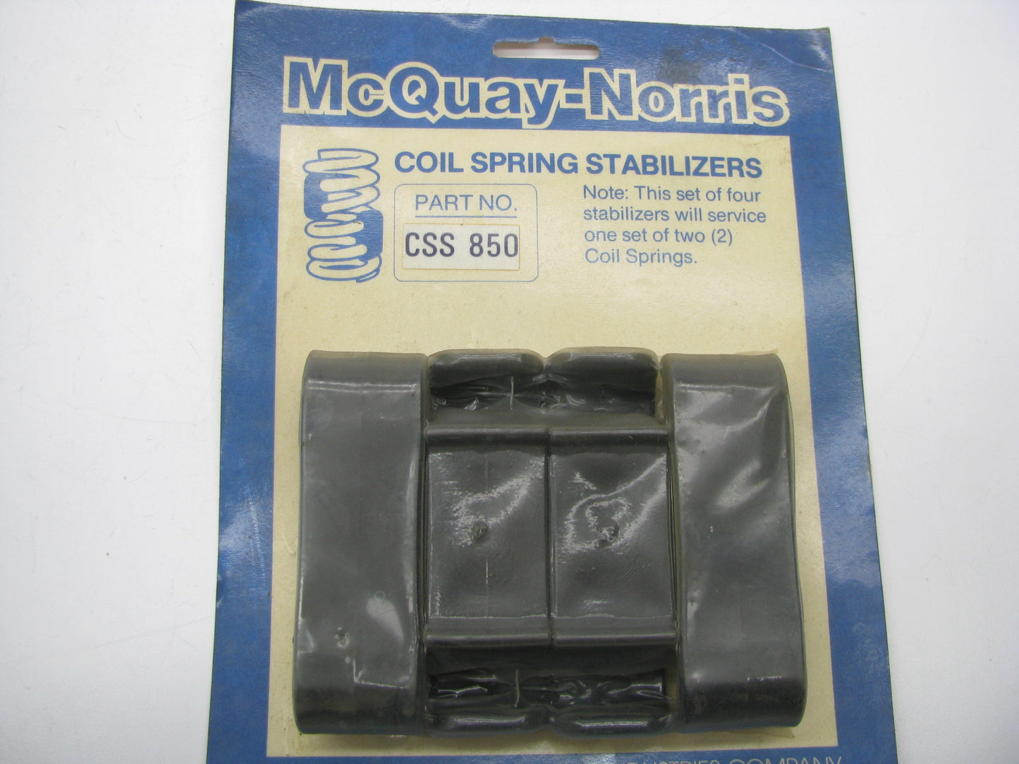 (4) Mcquay-norris Universal 1-3/4'' 1.75'' Coil Spring Height Stabilizer Spacers