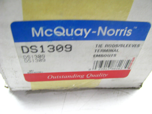Mcquay-norris DS1309 Front Right Outer Tie Rod End For 1994-97 Ram 1500/3500 4WD