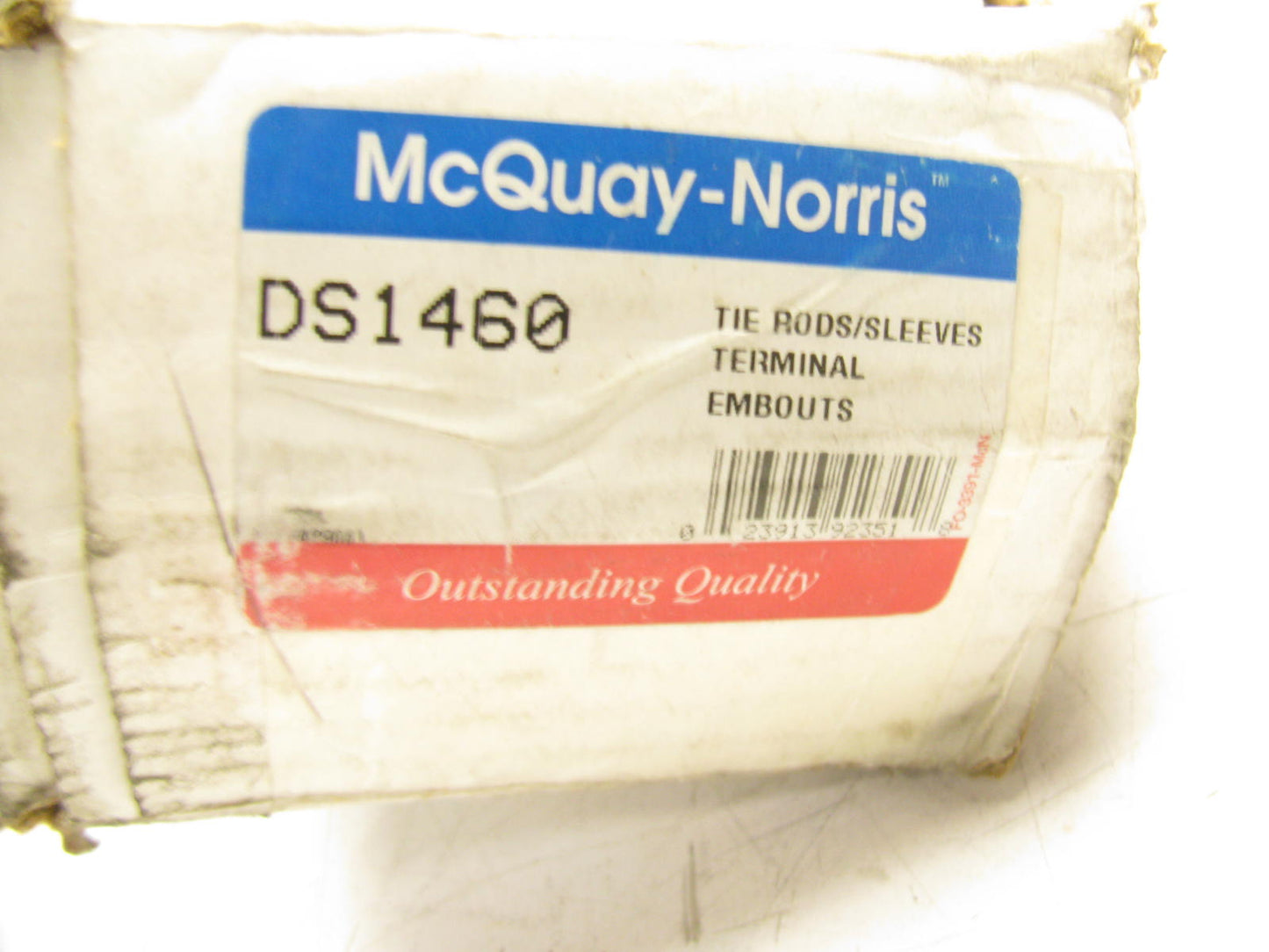 Mcquay-norris DS1460  Front Right Outer Tie Rod End For 00-02 Ram 2500 3500 4WD