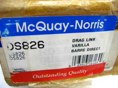 Mcquay-norris DS826 Steering Tie Rod End - Front Right Inner - RWD ONLY